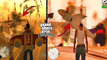 Falling Meteors in GTA San Andreas | GTA San Andreas Natural Disasters