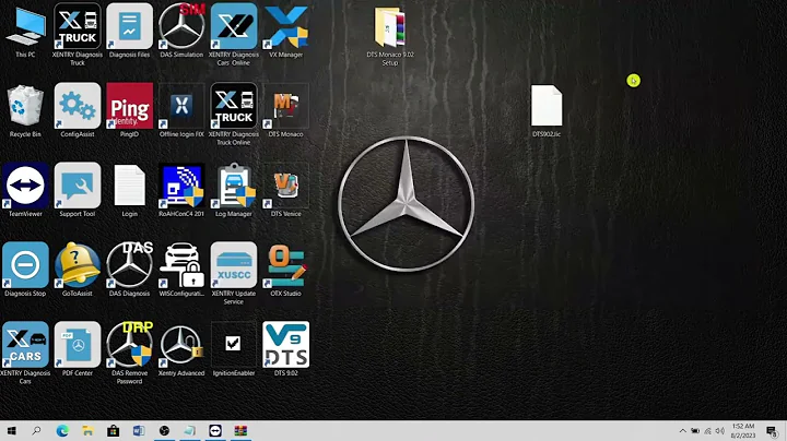 DTS Monaco 9.02 Mercedes-Benz + Project 2023 Work Openport, Vxdiag, Vcx SE, C6