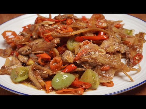 Resep Olahan Ikan Asin Bulu Ayam