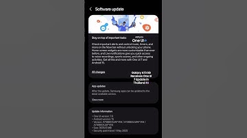 Thumbnail of Galaxy A73 5G Receives One UI 7 Update in Thailand 🇹🇭 | #samsung #oneui7 #adityasoneui #galaxyai