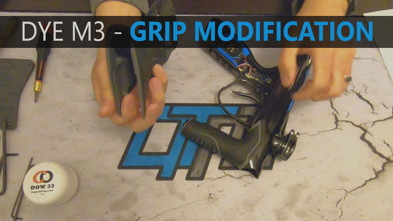 Dye M3 Grip Modification YouTube