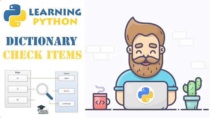 Check if Item Exists in a Dictionary in Python (IN, NOT IN) - Python Tutorial for Beginners