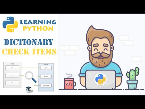 Check If Item Exists In A Dictionary In Python - Python Tutorial For Beginners