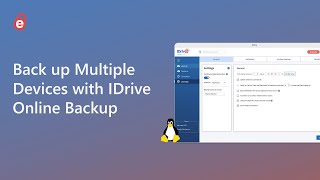 How to Back Up Multiple Devices to a Single IDrive Cloud Account | IDrive Online Backup