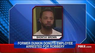 Former Dunkin` Donuts employee arrested