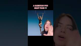 Famous WHAT'S SOMETHING ONLY MILEY CYRUS FANS WOULD UNDERSTAND?? 🤔 #shorts | MUCHMUSIC Wealth