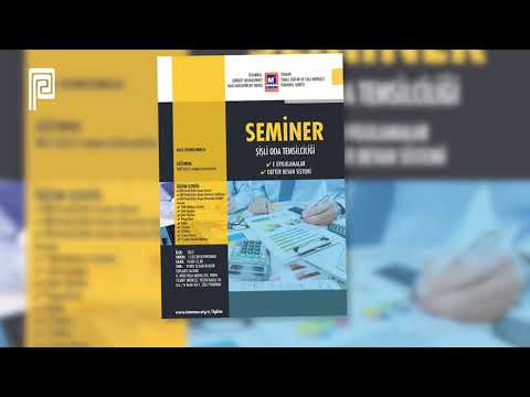 GİB Portal Defter Beyan Sistemi Semineri