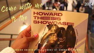 HOWARD THESIS SHOWCASE | FIRST TIME ACTING ON SCREEN?!