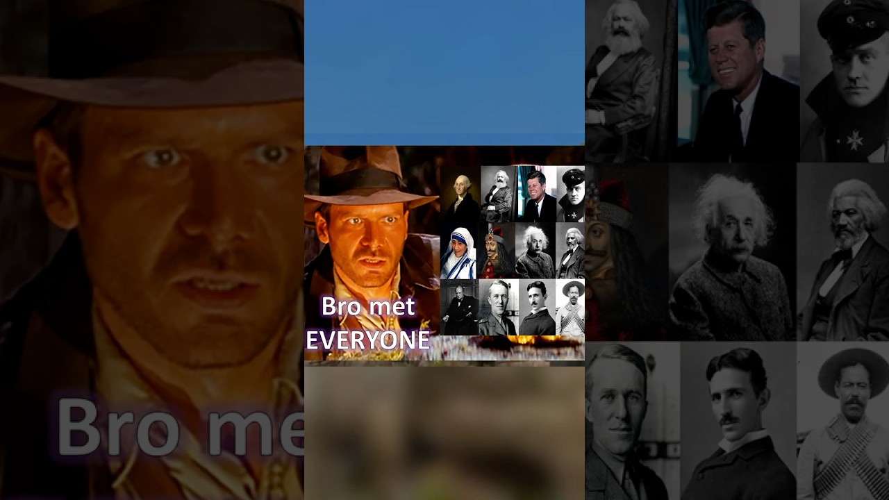 How Many Historical Figures has Indiana Jones Met?