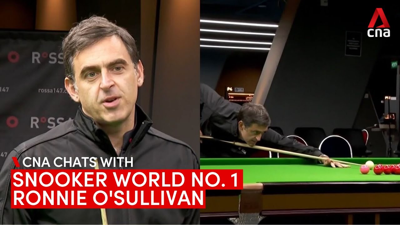 Snooker World Number 1 Ronnie OSullivan on athletes mental health and Asian talents