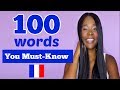 Learn French: 100 French words for beginners (Basic French vocabulary)