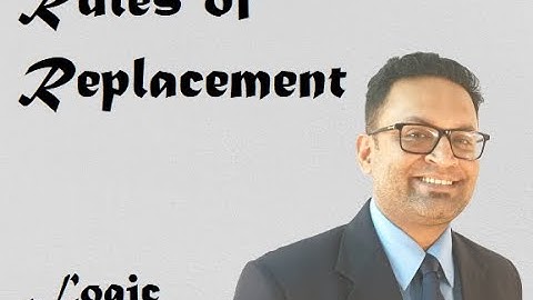 Rules of Replacement - 1