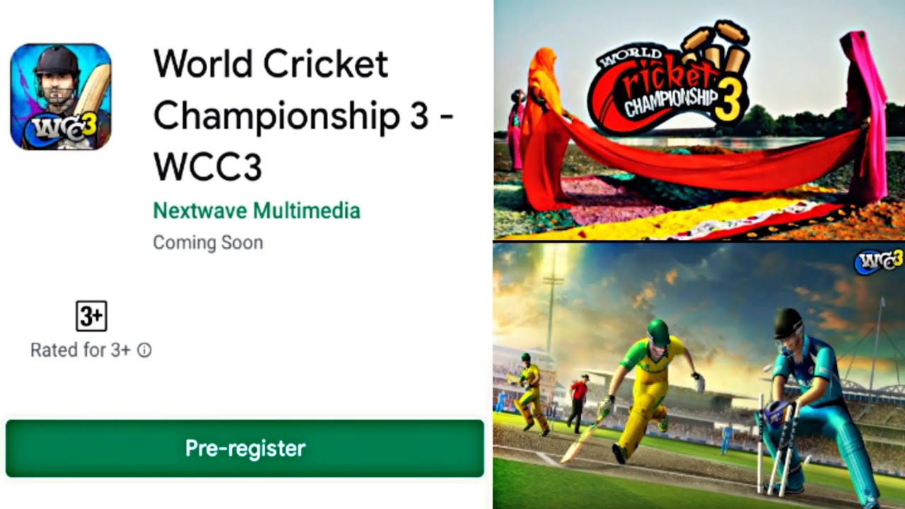 World Cricket Championship 3 - Game Trailer 2020, WCc3 Game Trailer 2020