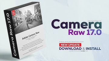 Photoshop Tutorial: How to Download & Install Adobe Camera RAW 17.0 । Adobe Camera RAW 17.0