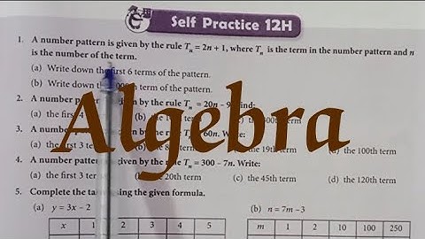 New learning composite mathematics class6 self practice12h | Algebra|ex12h#class6 #EduSparkwithShalu