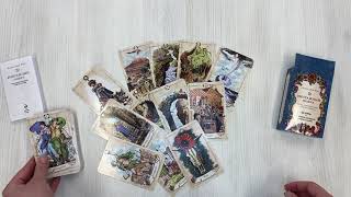 Винтажный оракул (52 карты и руководство для гадания в коробке)