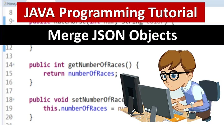 Merge JSON Objects in Java