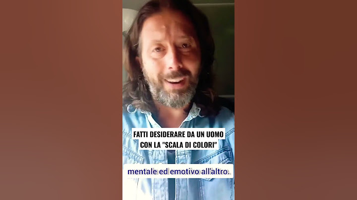 FATTI DESIDERARE DA UN UOMO CON "LA SCALA DI COLORI" #shorts #amore #desiderio #desiderata