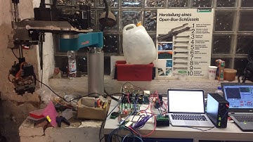 Bosch SR8 Scara with Linuxcnc and STMBL