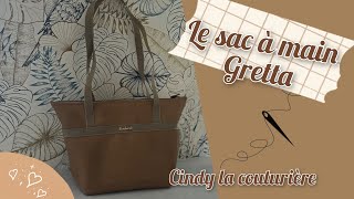 #tuto #couture #diy : Le sac à main Gretta ~ #cindylacouturiere
