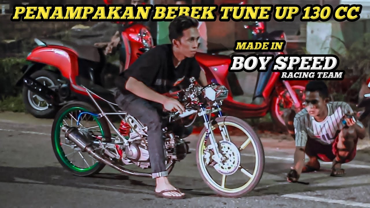 SETTING PERDANA BEBEK TUNE UP 130CC TEAM BOY SPEED FT YOYOK LAUREN