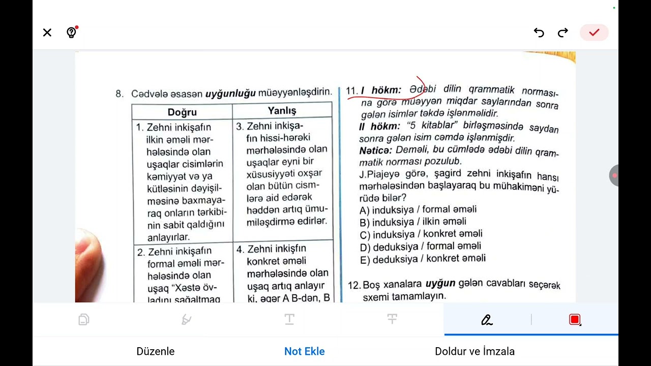 📌İNDUKTİV və DEDUKTİV İZAHI.💫KURİKULUMA DƏSTƏK. ✔️