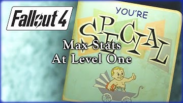 Fallout 4 Guide: Max Out Special Stats At Level One