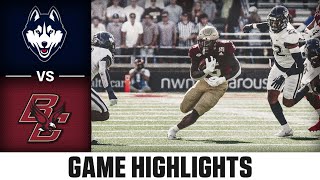 UConn vs. Boston College Tech Game Highlights | 2023 ACC Football