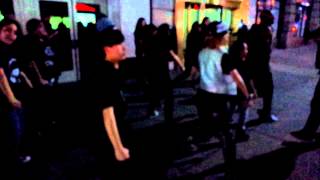 131116 Infinite New York Flash Mob - 3rd performance, part 4/5 (partial)