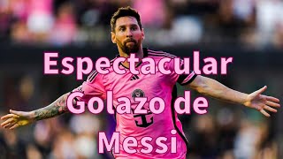¡Golazo Espectacular! Lionel Messi sorprende con un tiro de carambola en este emocionante video. 🚀⚽