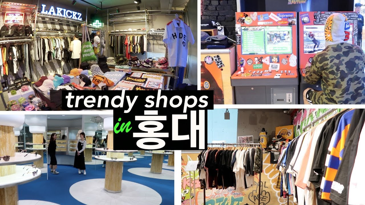 Skateshops in Hongdae + Getting Ready for NY!