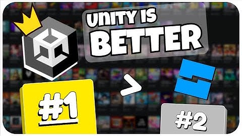 10 things UNITY does Better than ROBLOX! | Unity vs Roblox Studio