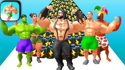 MUSCLE RUSH Gameplay All Levels iOS,Android Walkthrough New PRO GAME Max Level 118-131