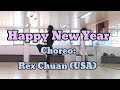 Happy new year linedance choreorex chuanusa 