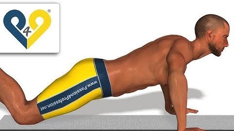 Flexões com joelhos apoiados