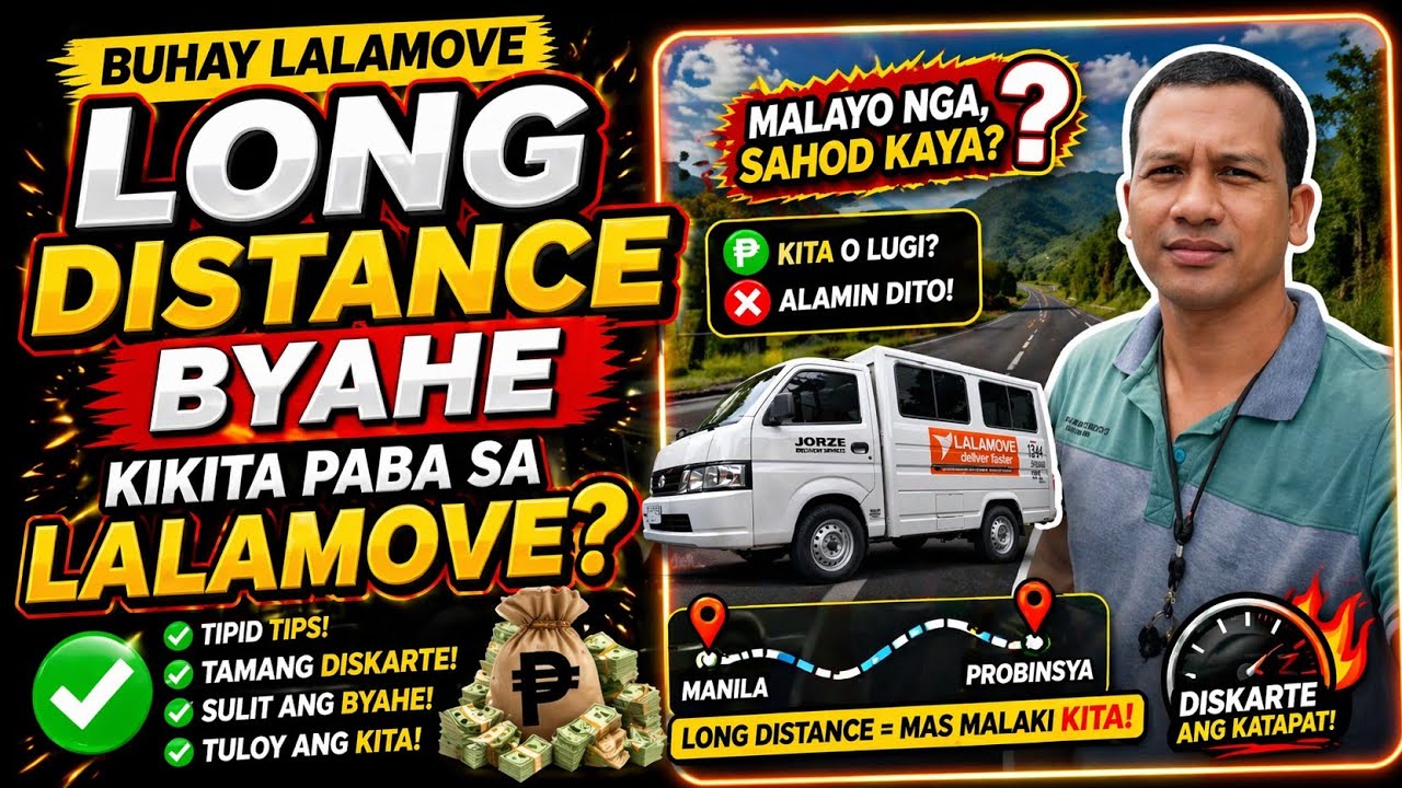 JORZE TV-Lalamove 1000kg Long Distance BYAHE with Lalamove: Sulit Ba?