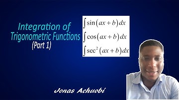Integration of Trigonometric functions|part 1|Examples