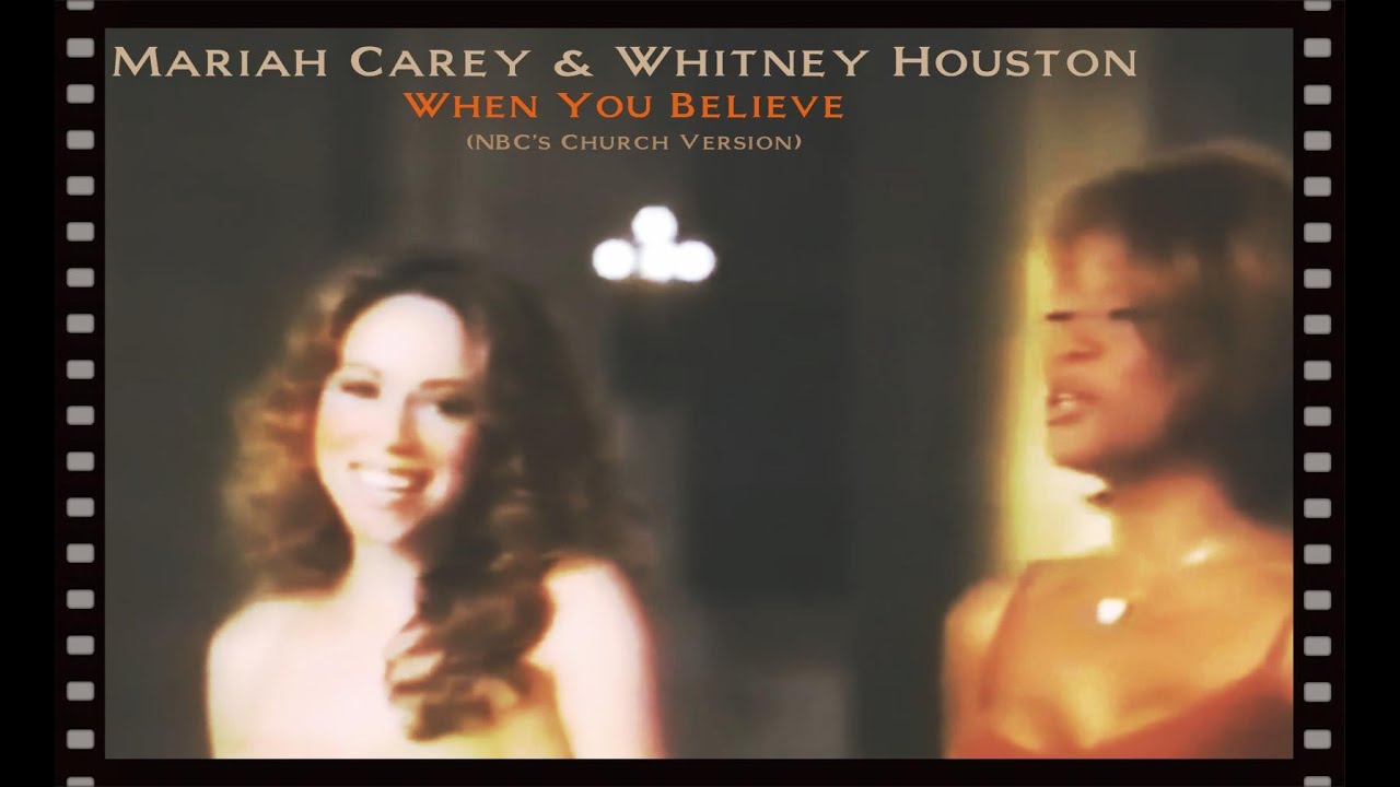 洋楽 WHITNEY HOUSTON / WHEN YOU BELIEVE Whitney Houston & Mariah Carey - When You Believe