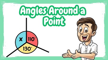 Angles Around a Point // Finding Missing Angles Around a Point