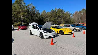 Tesla Model 3 Performance with BMW CCA