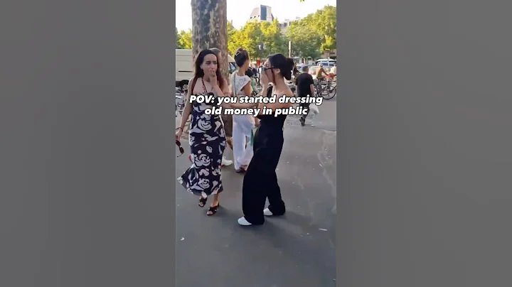 CRAZY Public Reactions on Old Money Outfit  #stayclassy #outfit #oldmoneyoutfits