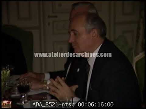Vidéo: Mikhaïl Gorbatchev est devenu le visage de Louis Vuitton