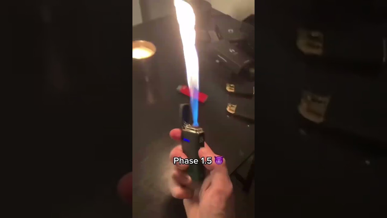 Safety lighter 😳 YouTube