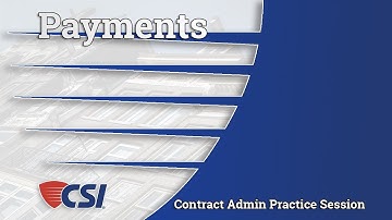 Intro to Construction Contract Administration - Chapter 11, Part 2: Payments