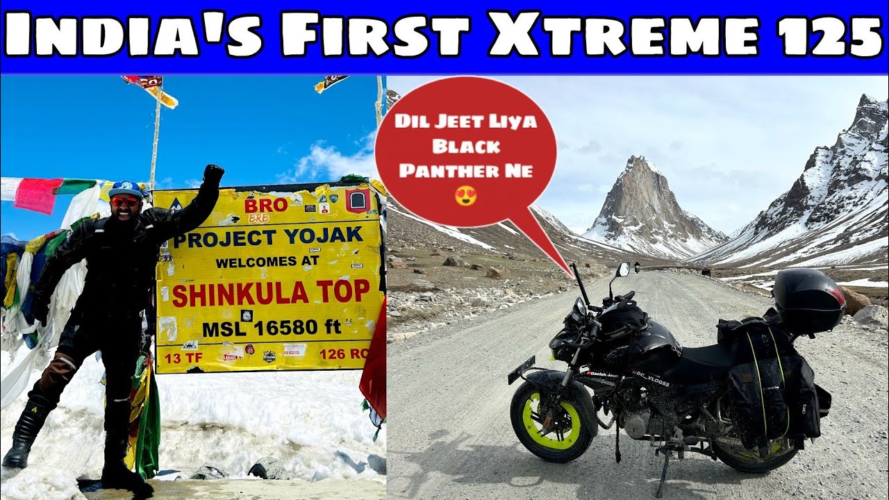 SHINKULA Top GONBO RONJON LADAKH RIDE ON XTREME 125R🔥 | India's first Hero Xtreme 125😲 EP.5