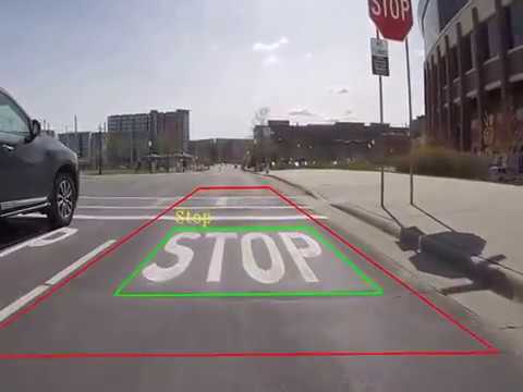 Road Marking Detection - YouTube