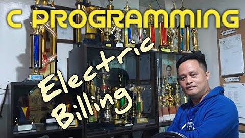 C Programming - Electricity Billing