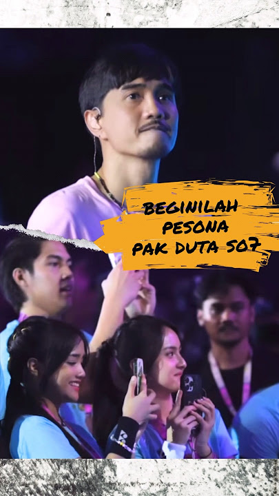 Artispun ga kedip liat Pak Duta Sheila on 7 #sheilaon7 Live from Clash Badminton