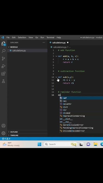 Create Your Own Modules in Python | Import Python Modules | | Codingna ...