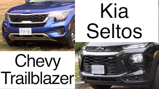 Kia Seltos and Chevrolet Trailblazer comparison // Which do you like?